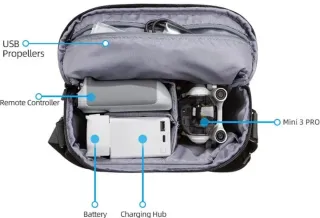 Dji Mini 5,4,3,2,SE Bolso oficial toda serie mini