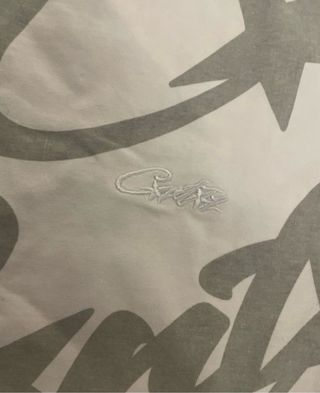 Camiseta Corteiz Blanca Estampada