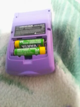 Game Boy Color Morado + Cartucho 2700 Juegos