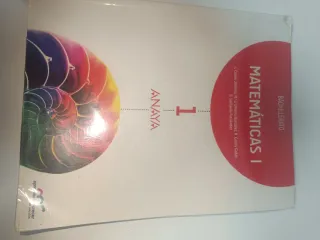 Matemáticas 1° bachillerato