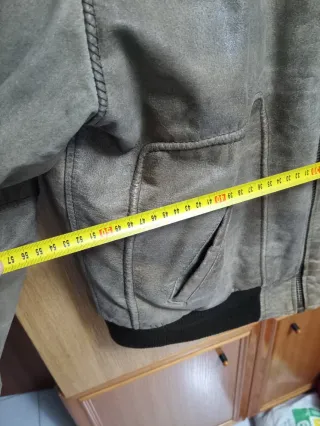 Chaqueta Cuero Vintage Jack & Jones Talla XL