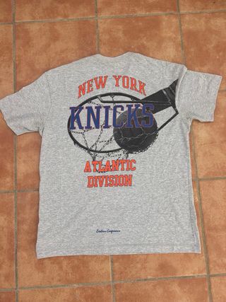 Camiseta New York Knicks NBA Gris