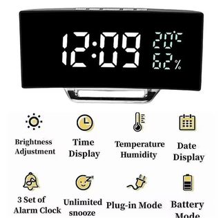 Reloj Digital LED Despertador
