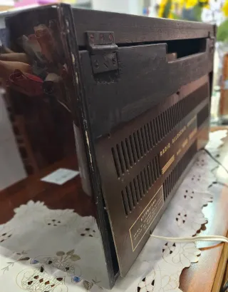 Radio Allocchio Bacchini con Giradischi Lesa Funz