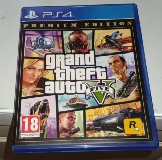 GTA V Premium Edition PS4 sin usar