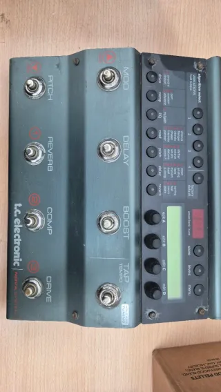 Pedalera TC Electronic Nova System