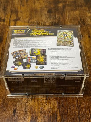 Caja Entrenador Élite Pokémon CHISPAS FULGURANTES