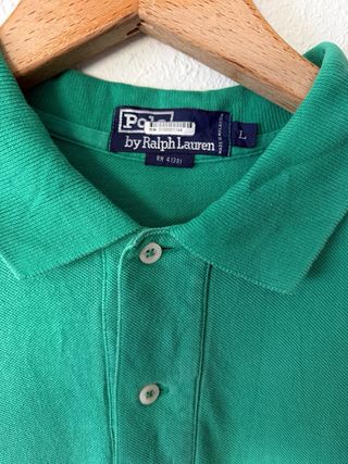 Polo Ralph Lauren Verde Talla XL