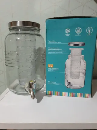 Dispensador de cristal Berela Home 3L