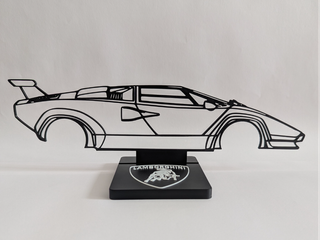 Silueta Lamborghini Countach