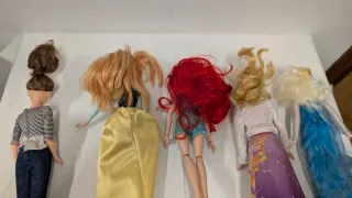 5 Muñecas Princesas Disney