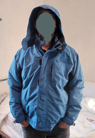 Chaqueta Northpeak Senderismo Técnica Azul Talla L