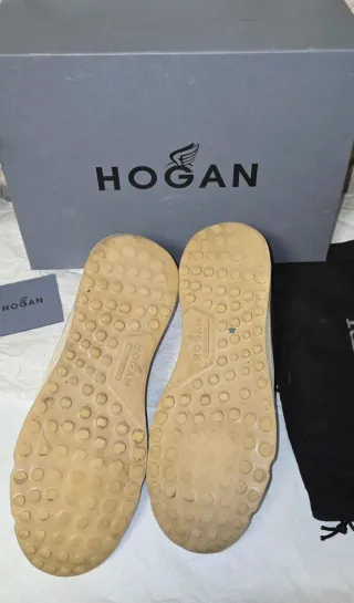 Scarpe Hogan Uomo Pelle Marrone Tg 43