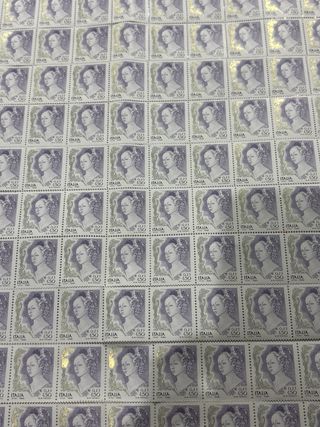 Foglio francobolli nuovi 160 pz