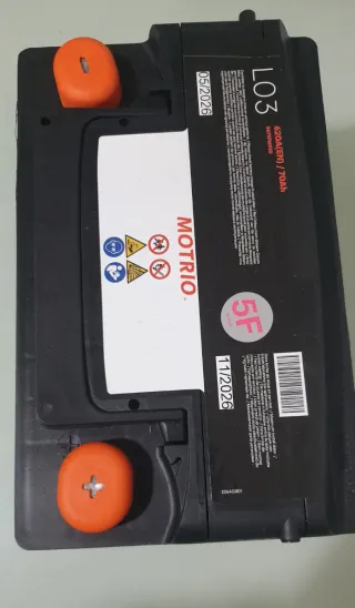Batería coche 70Ah MOTRIO LO3