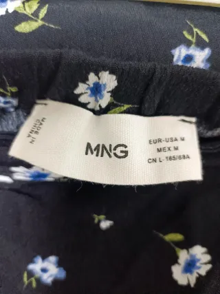 Falda estampada flores