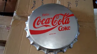 Chapa Coca-Cola Gigante