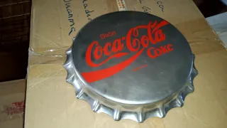 Chapa Coca-Cola Gigante