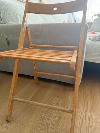 3 Sillas Plegables Madera IKEA