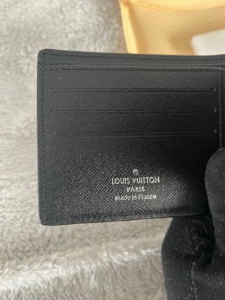 Cartera Louis Vuitton Monogram Negra Gris