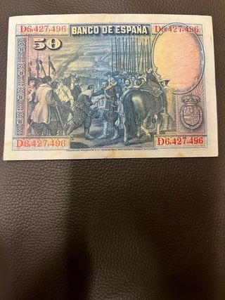 Billete 100 Pesetas Banco de España 1928