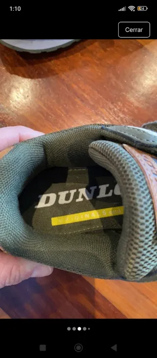 Zapatillas Dunlop Originals Marrón/Verde