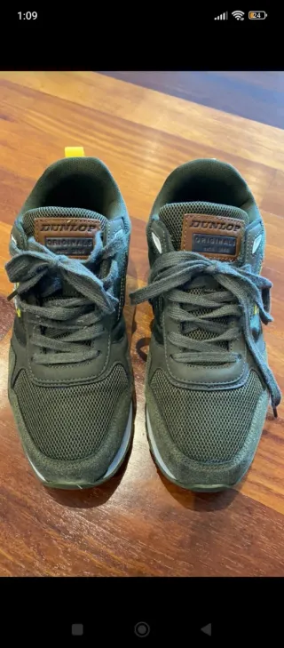 Zapatillas Dunlop Originals Marrón/Verde