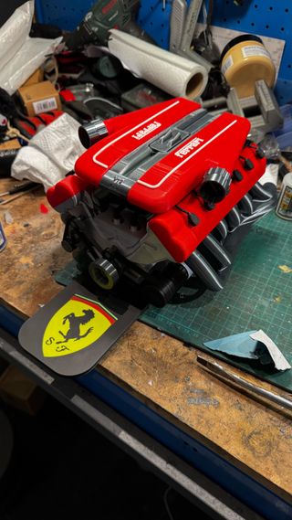 Motor Ferrari V12 6.5L