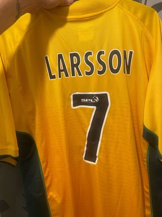 Maglia Celtic Larsson 7 02/03