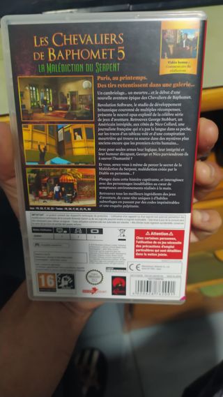 Broken Sword 5 Nintendo Switch