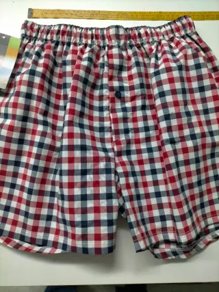Boxer Muslher Algodón Talla M Cuadros