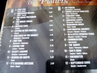 CD The Platters - The Best Songs PRECINTADO