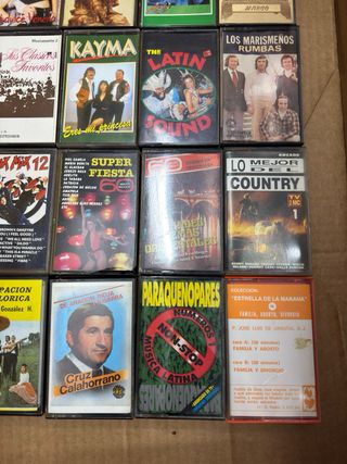 Lote de 20 Casetes Variados