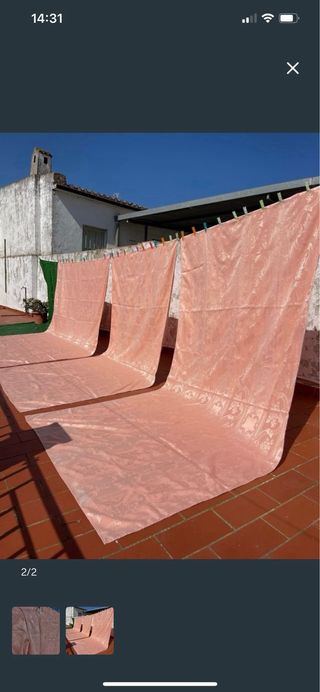 Mucha tela antigua 5 piezas un lote para olga