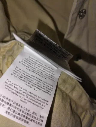 Chaqueta vaquera Mango amarilla Talla M