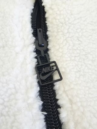 Chaqueta Nike Boa Fleece Blanca Talla M