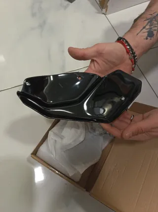 Deflectores Guardamanos KTM Negro