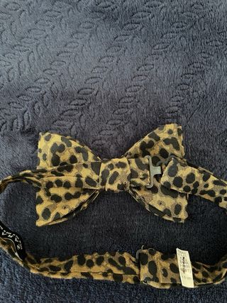 Pajarita Zara Animal Print