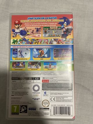 Mario & Sonic Juegos Olímpicos Tokyo 2020 Switch