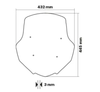 Cúpula Malossi para Honda Integra