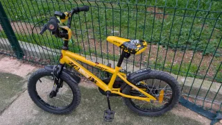 Bicicleta Umit APOLON Niños 16 Amarillo
