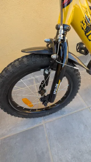 Bicicleta Umit APOLON Niños 16 Amarillo