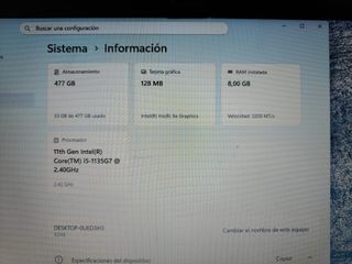 Portátil Lenovo IdeaPad 3 i5 11ª Gen