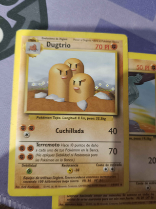 Carta Pokémon Raichu 1a Edición + Promos