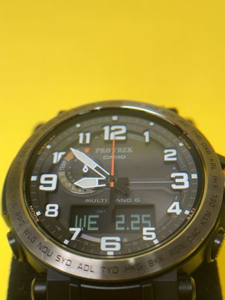 Casio Protrek PRW-6600YB Full Set