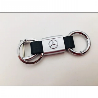 Llavero de cuero logo MERCEDES REGALO REF.1216.2