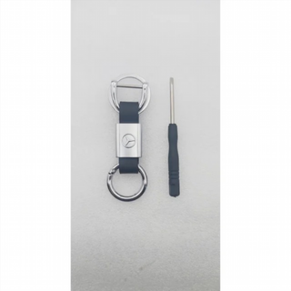 Llavero de cuero logo MERCEDES REGALO REF.1216.2