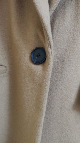 Abrigo lana Zara marrón