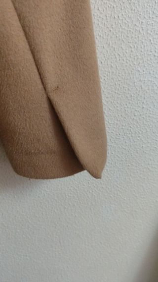 Abrigo lana Zara marrón