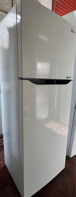 NEVERA DOS PUERTAS LG EN BLANCO NO FROST